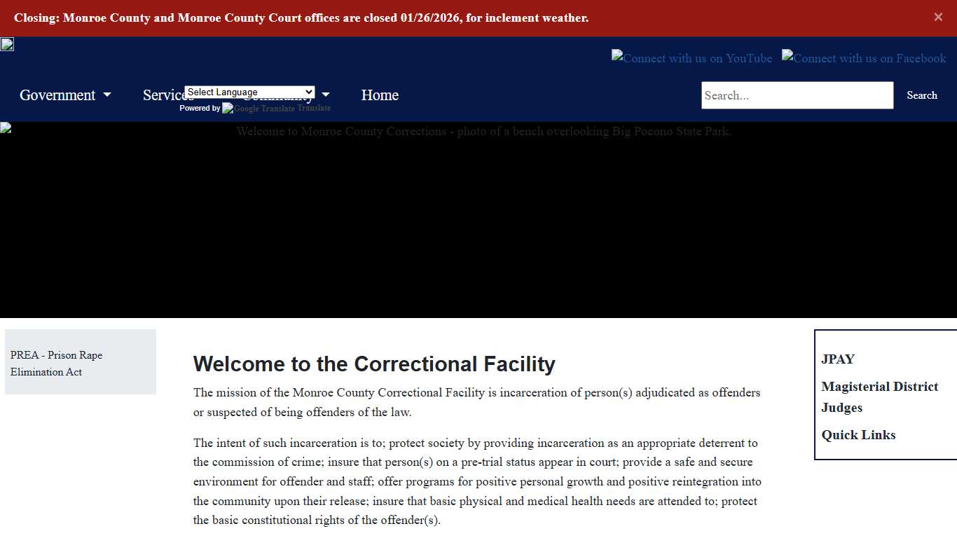 Monroe County - Correctional Facility